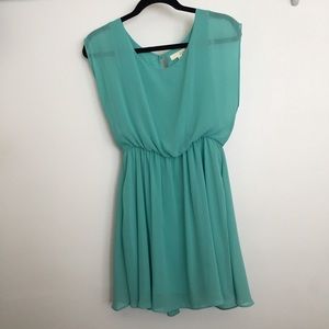 Lush Sea foam Green Dress